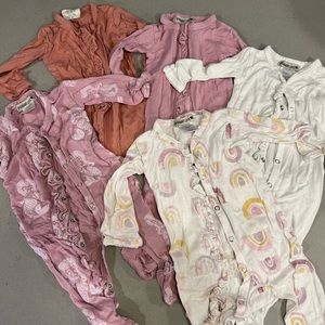 Spearmint love baby bodysuit bundle